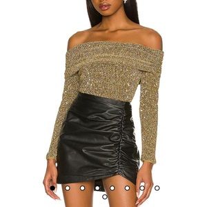 Off the shoulder bodysuit- Worn only once!